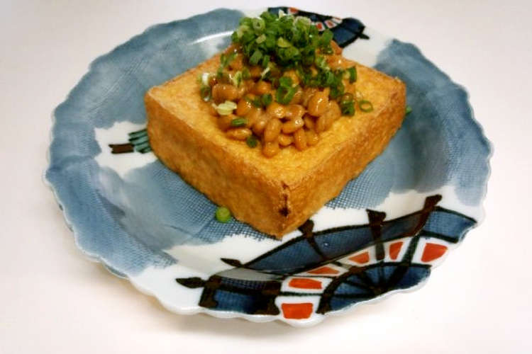 厚揚げ 生揚げ 納豆 レシピ 作り方 By ぽんこ クックパッド 簡単おいしいみんなのレシピが367万品
