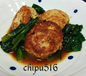20分 ダイエットに豚挽き肉のつくね炊き
