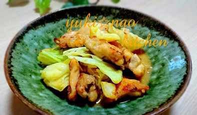 ☆鶏ももキャベツの味噌マヨガーリック☆の写真