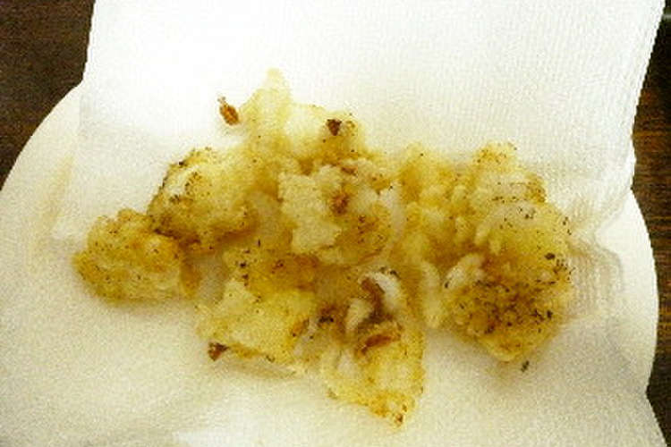 サクサク衣の 烏賊ゲソ天ぷら レシピ 作り方 By Rusk1101 クックパッド