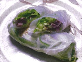 コールドタン入り生春巻き