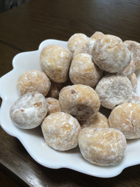 クリームチーズのスノーボール
