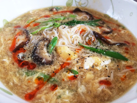 そうめん☆酸辣湯麺