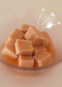 レンジで♪簡単高野豆腐の煮物