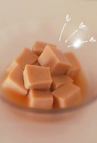 レンジで♪簡単高野豆腐の煮物