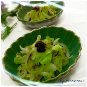 レンジで簡単★春キャベツの佃煮和え
