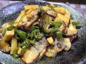 秋刀魚の唐揚げの中華風あんかけの画像