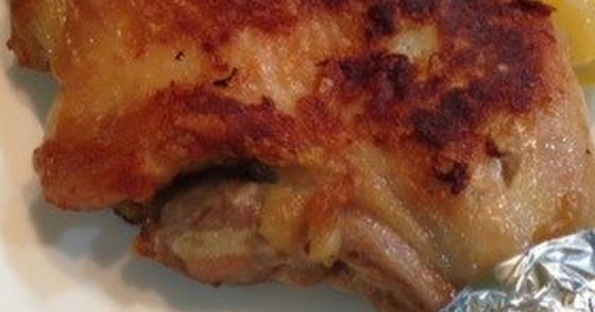 骨つき鶏もも肉☆塩ニンニク焼き レシピ・作り方 by jyaico 【クックパッド】 簡単おいしいみんなのレシピが375万品