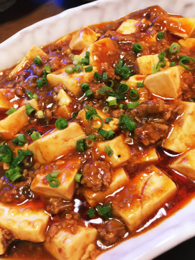 四川風麻婆豆腐