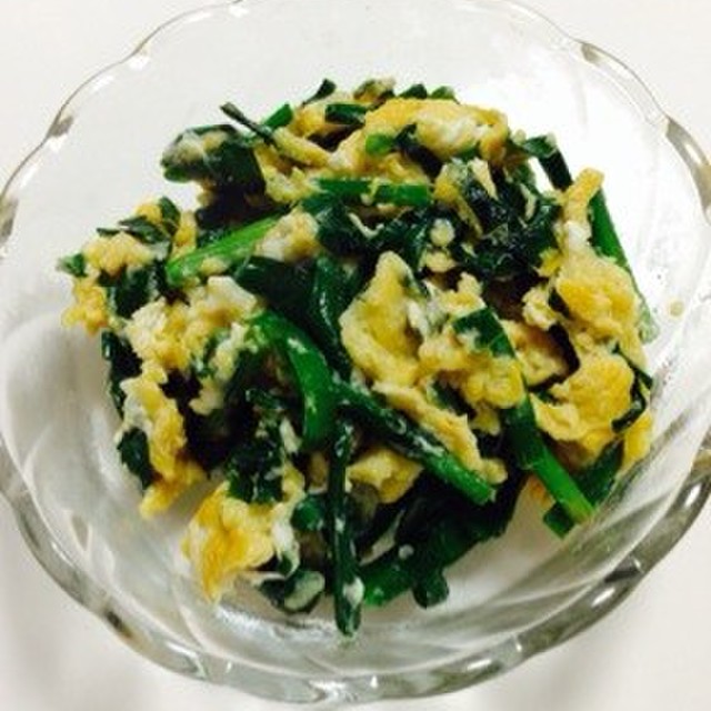 幼児食にも 卵ふんわり ニラ玉 レシピ 作り方 By Forhina クックパッド 簡単おいしいみんなのレシピが359万品