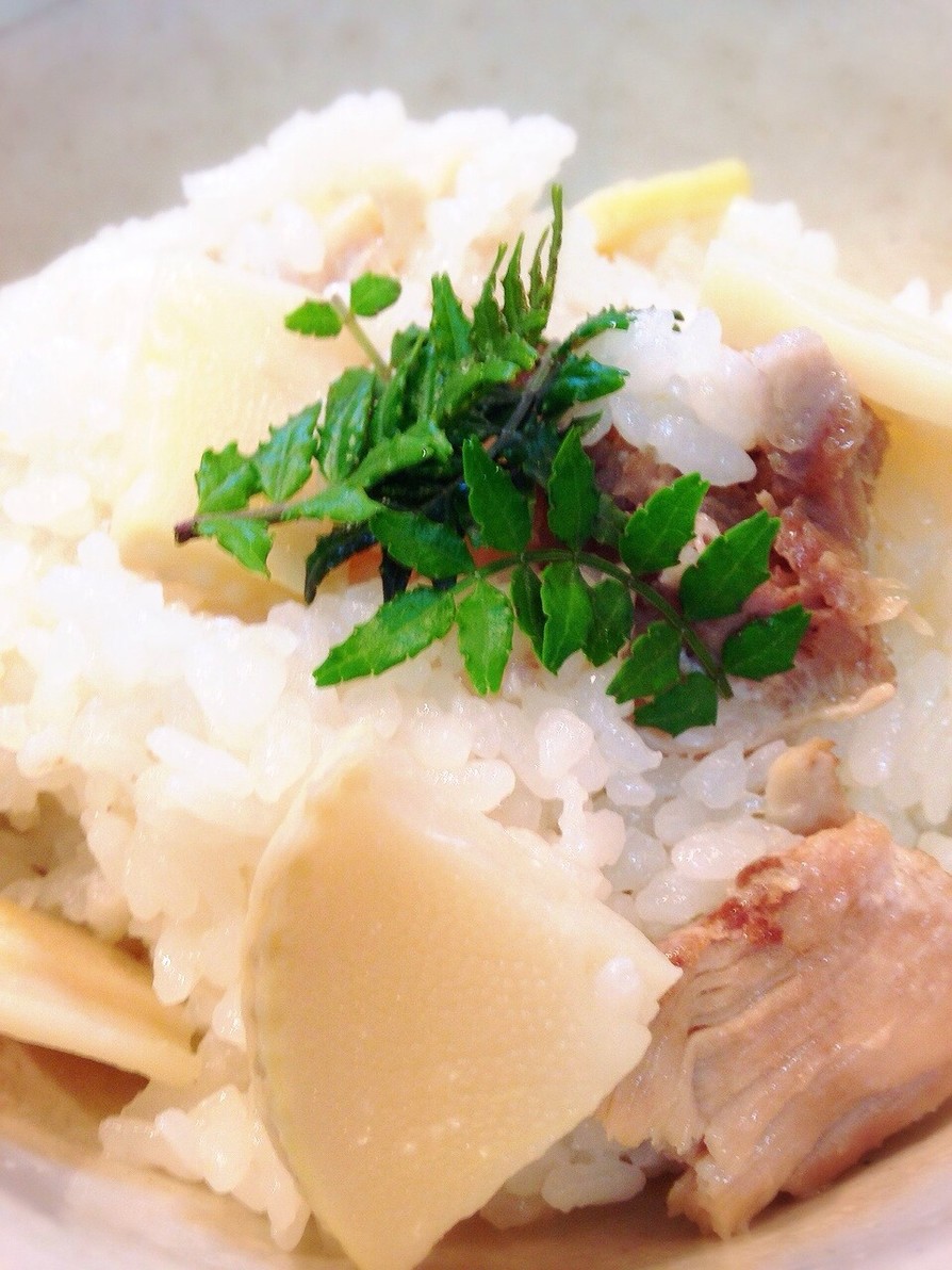 「竹鶏物語」簡単美味なたけのこ御飯の巻の画像