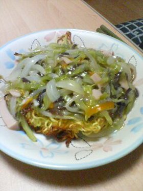簡単あんかけ焼きそば◎