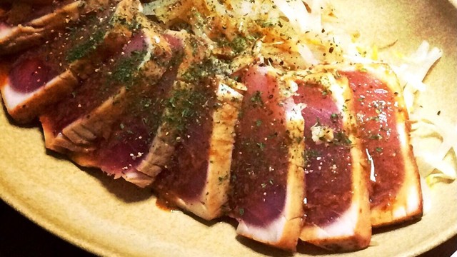 簡単 びんちょうマグロのレアステーキ レシピ 作り方 By Elky クックパッド 簡単おいしいみんなのレシピが361万品
