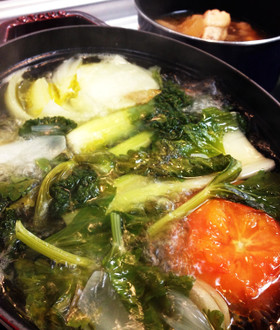 アレンジの効く香味野菜のスープ♪