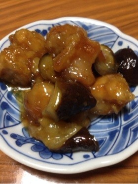 簡単!ナスと鶏モモのサッパリ炒め