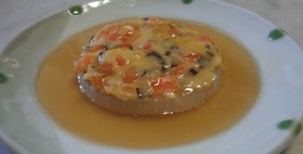 新玉ねぎのはんぺん蒸し