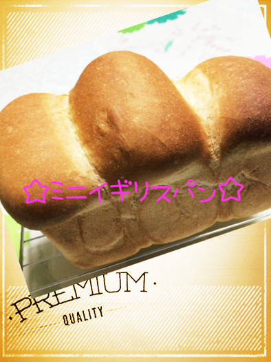 ☆バウンド型で♪ミニイギリスパン☆の写真