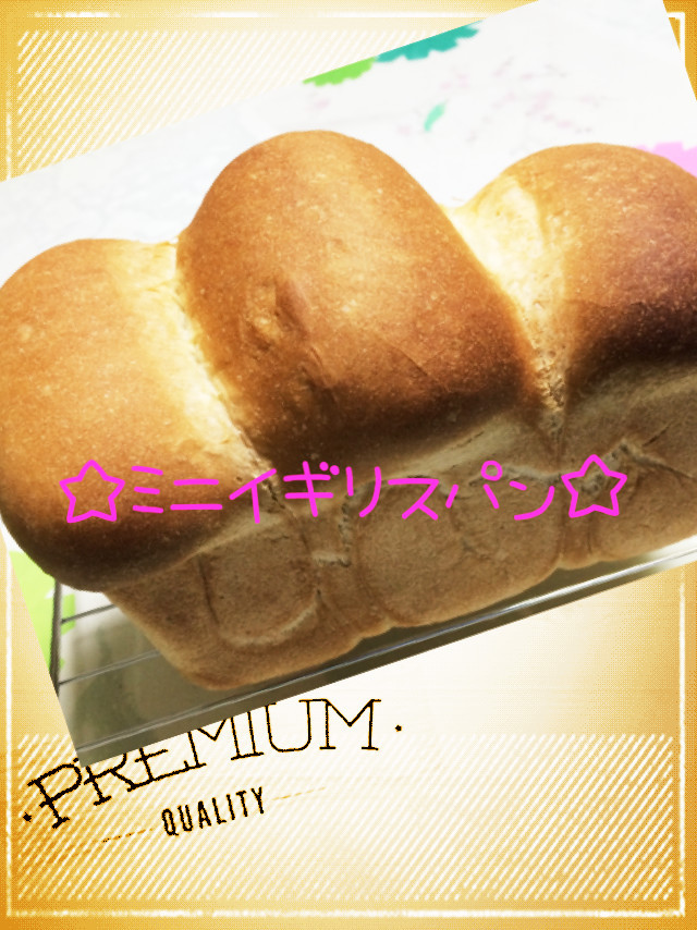 ☆バウンド型で♪ミニイギリスパン☆の画像