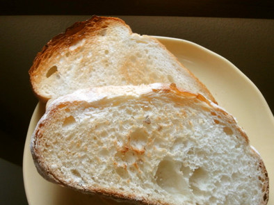 パンの美味しいトースト方法の写真