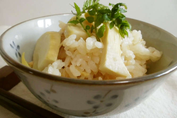 下煮不要 生筍で炊く筍ご飯 レシピ 作り方 By Sotyo クックパッド 簡単おいしいみんなのレシピが360万品