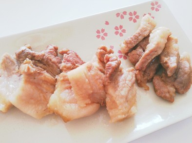 ズボラレシピ☆レンジで15分簡単煮豚の写真