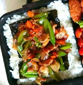 お弁当に!5分で簡単プルコギ風丼