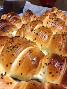 トルコのパンKatmer Poğaça