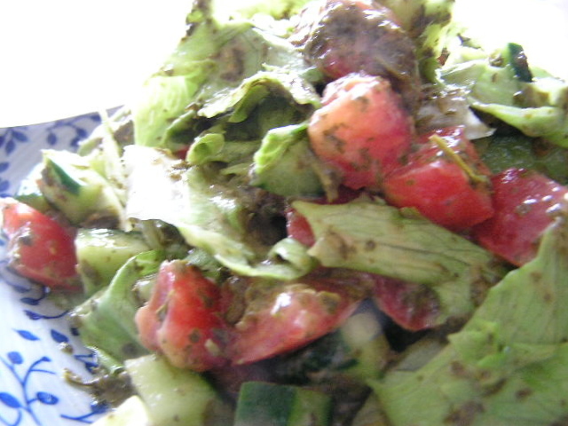 生活習慣病防止、美肌効果有り！緑茶サラダの画像