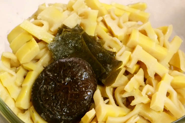 アレンジいろいろ 筍のうす煮 レシピ 作り方 By いちすけにすけのねじ クックパッド 簡単おいしいみんなのレシピが354万品