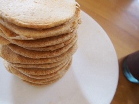 そうだ!全粒粉パンケーキ作ろう!