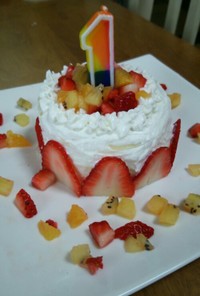 1歳のBirthday cake