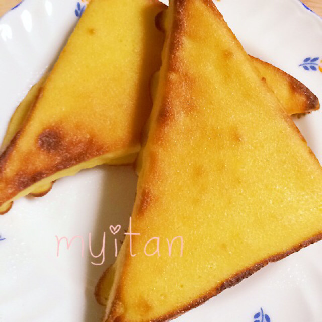 簡単！冷凍食パンでクッキーメロンパン