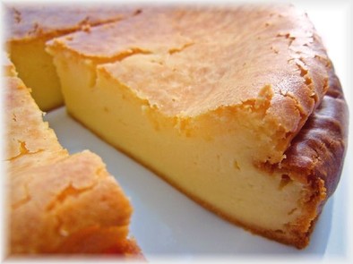 基本のベイクドチーズケーキの写真