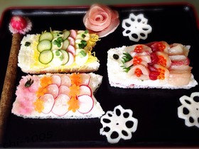 子供の日鯉のぼりちらし寿司★☆お祝いに