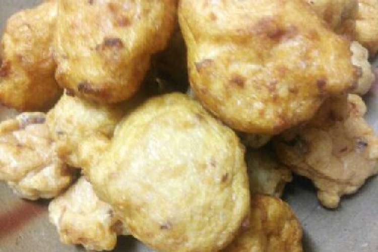 一夜干しのスルメイカでイカだんご レシピ 作り方 By 3人ボウズと姫 クックパッド 簡単おいしいみんなのレシピが359万品