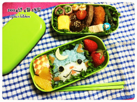 キャラ弁♡妖怪ウォッチ(ブシニャン