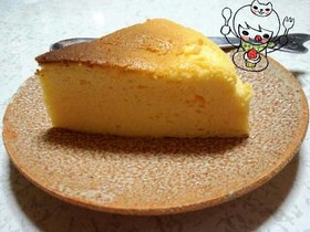 ヨーグルトでスフレケーキ
