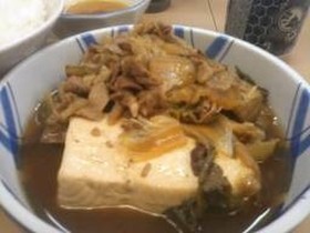 ごはんのオカズに★肉どうふ★