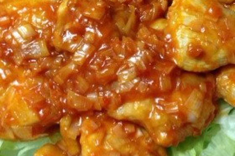 節約 ボリューム満点 鶏のチリソース レシピ 作り方 By ぐぴ子母 クックパッド 簡単おいしいみんなのレシピが354万品