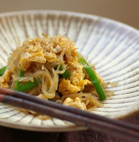 しらたきのチャンプルー風