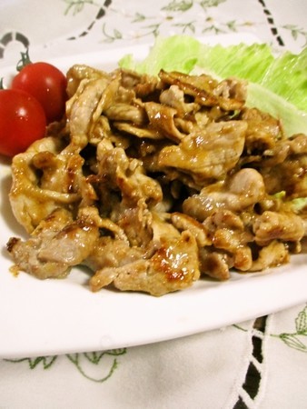 お弁当に✿豚肉の生姜オイスターマヨ炒めの画像