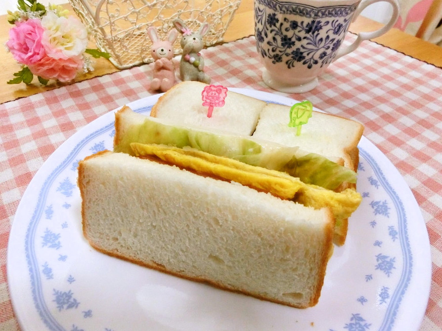 ☆ブランチに♡ポーク卵サンドウィッチ☆の画像