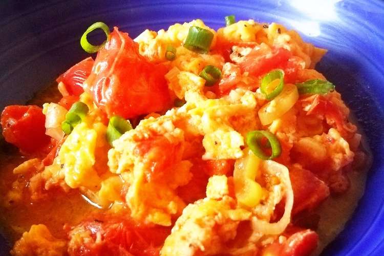 トマト嫌い克服 トマトと卵の炒め物 レシピ 作り方 By マサシッポ クックパッド 簡単おいしいみんなのレシピが351万品