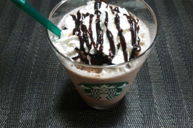 フレッシュバナナ チョコフラペチーノ レシピ 作り方 By Marchinsan クックパッド 簡単おいしいみんなのレシピが366万品