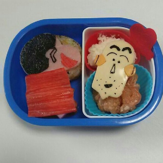キャラ弁 クレヨンしんちゃん その３ レシピ 作り方 By キャラ弁おじさん クックパッド 簡単おいしいみんなのレシピが358万品