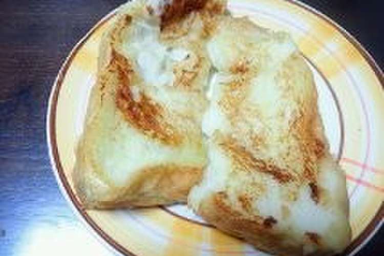 フレンチトースト風牛乳パン レシピ 作り方 By かとみてぃん クックパッド 簡単おいしいみんなのレシピが360万品