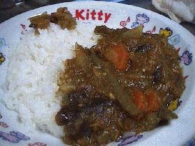 もりもり食べよう!ツナカレーライス!