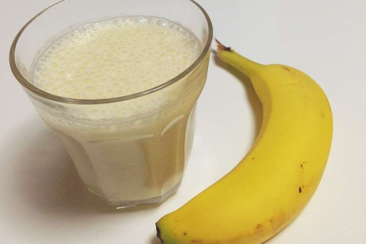 バナナジュース レシピ 作り方 By カップケーキパンマン クックパッド 簡単おいしいみんなのレシピが355万品