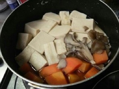 高野豆腐の煮物の写真