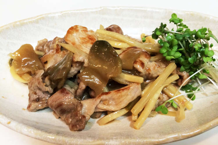 筍と豚肉とザーサイ炒め レシピ 作り方 By Azabu10 クックパッド 簡単おいしいみんなのレシピが357万品